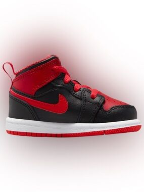 Jordan Nike AJ 1 Mid Toddler Kids Sneaker